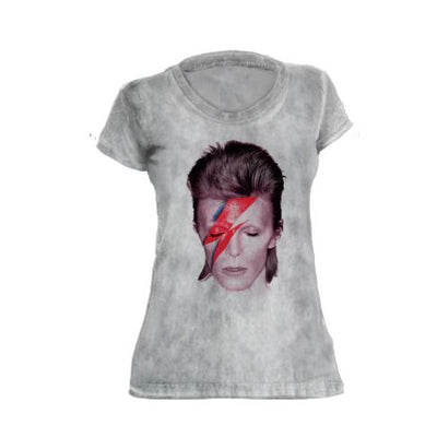 Camiseta Feminina Tie Dye David Bowie Aladdin Sane
