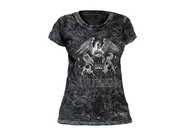 Camiseta Feminina Tie Dye Queen Classic Crest