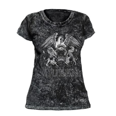 Camiseta Feminina Tie Dye Queen Classic Crest