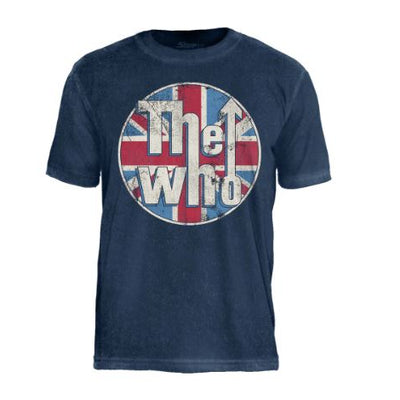 Camiseta Especial The Who Distressed Union Jack