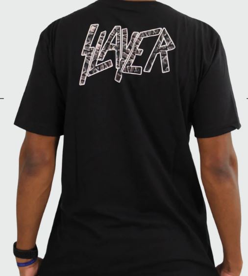 Camiseta Manga Curta Slayer Divine Intervention