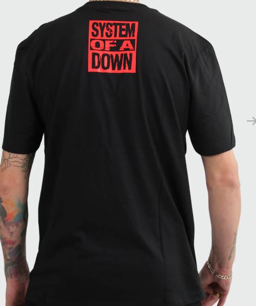 Camiseta Manga Curta System Of A Down Toxicity