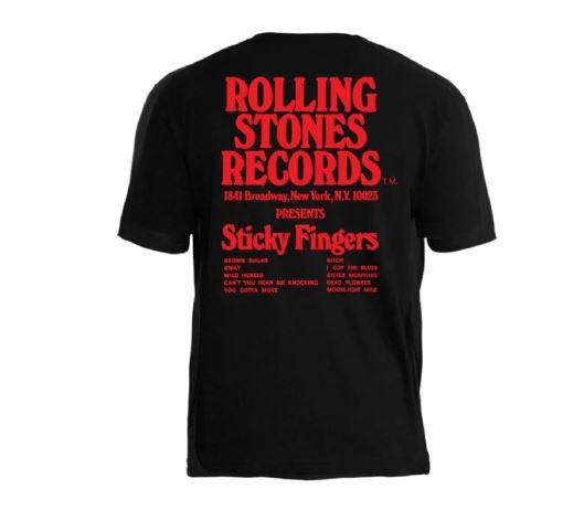 Camiseta PC The Rolling Stones Sticky Fingers