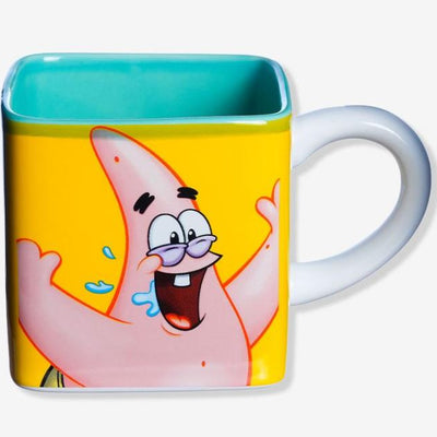 CANECA CUBO 300ML BOB ESPONJA - verso