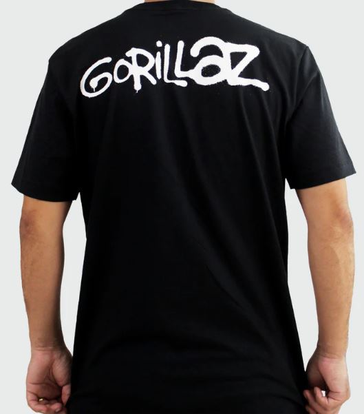 Camiseta Manga Curta Gorillaz Demon Days