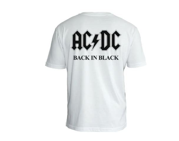 Camiseta PC AC/DC Back In Black