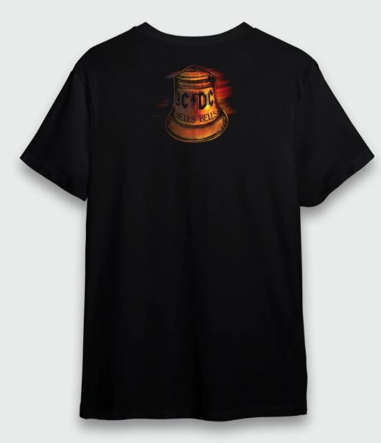 Camiseta Manga Curta AC/DC Hells Bells