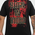 Camiseta Manga Curta Slayer Reign In Blood 2