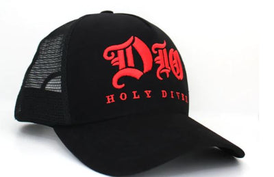 Boné Trucker Bordado Dio Holy Diver - verso