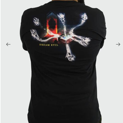 Camiseta Manga Curta Dio Dream Evil - verso