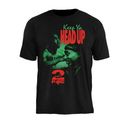 Camiseta Tupac Keep Ya Head Up