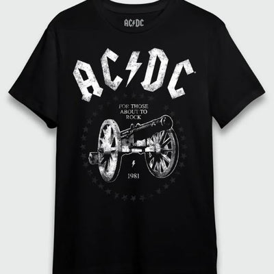 Camiseta Manga Curta AC/DC For Those About To Rock