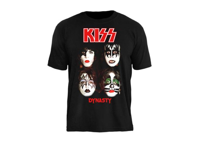 Camiseta kiss Dynasty