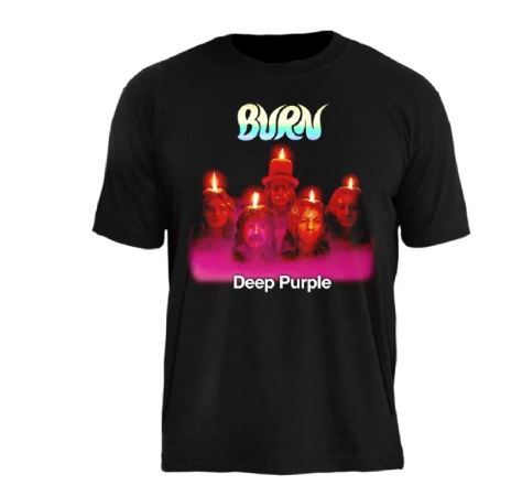 Camiseta Deep Purple Burn