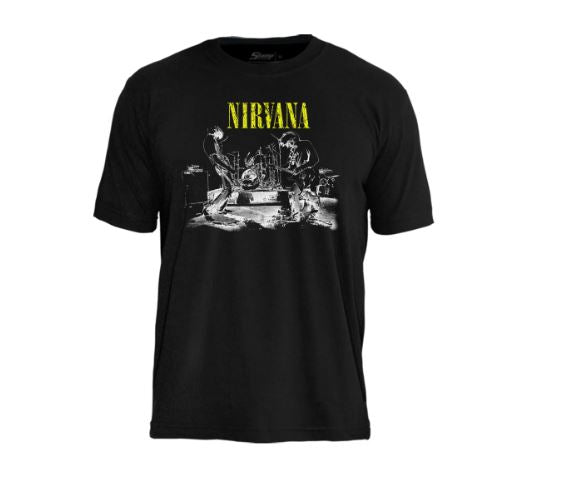 Camiseta Nirvana Photo Raio X