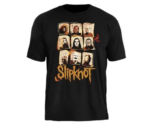 Camiseta Slipknot 9 Photos