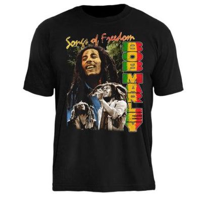 Camiseta Bob Marley Freedon Vintage