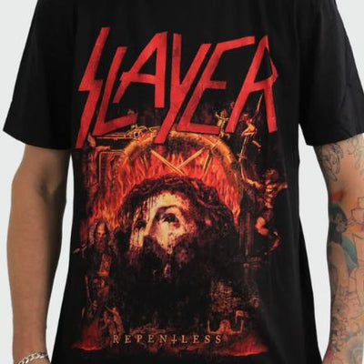 Camiseta Manga Curta Slayer Repentless