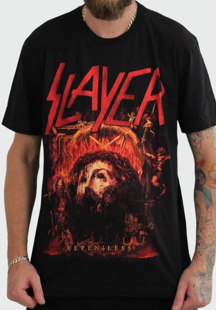 Camiseta Manga Curta Slayer Repentless