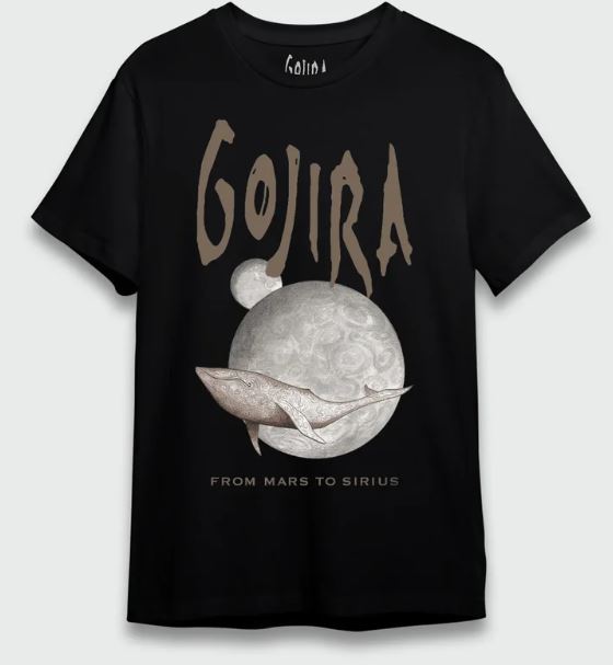 Camiseta Manga Curta Gojira From Mars To Sirius