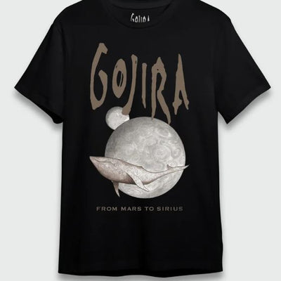 Camiseta Manga Curta Gojira From Mars To Sirius