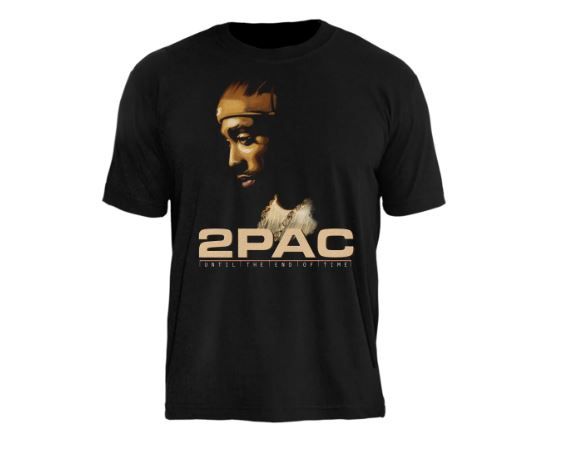 Camiseta Tupac Until The End Of Time