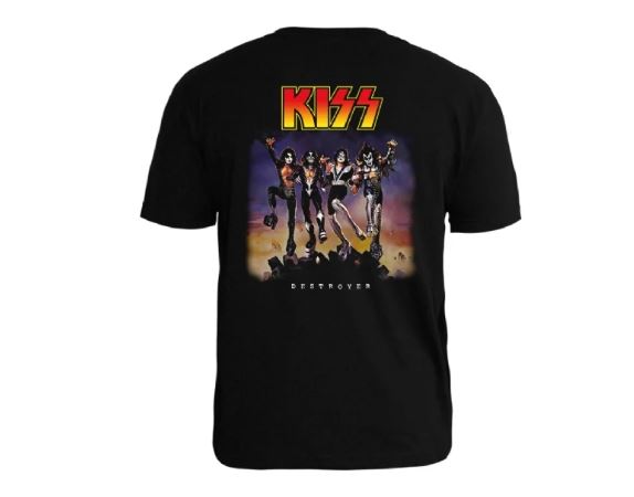 Camiseta PC Kiss Destroyer