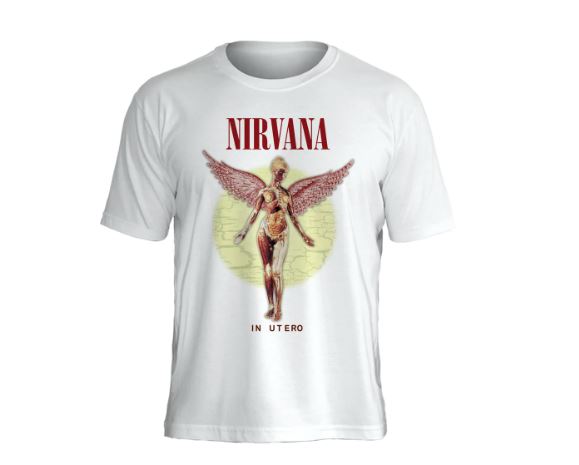 Camiseta Nirvana In Utero