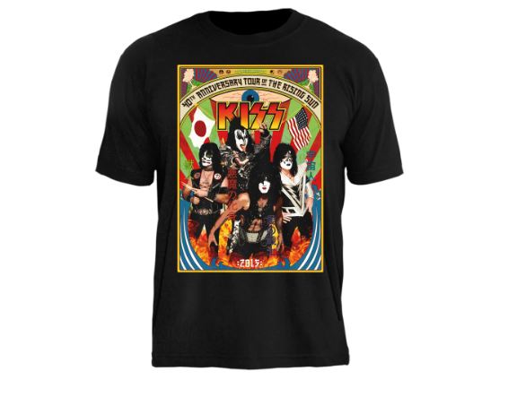 Camiseta kiss Dynasty (cópia)