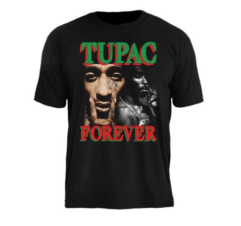 Camiseta Tupac Forever