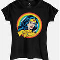 Camiseta Feminina Mulher Maravilha Fashion Rainbow - BandUP! 1