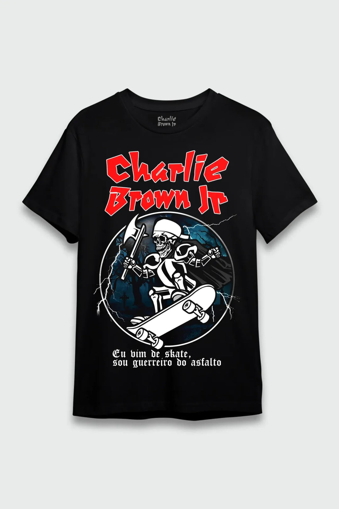Camiseta Charlie Brown Jr. Guerreiro do Asfalto