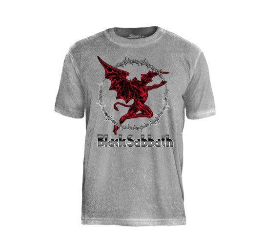 Camiseta Especial Black Sabbath Henry Barbed