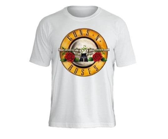 Camiseta Guns N' Roses Bullet Logo