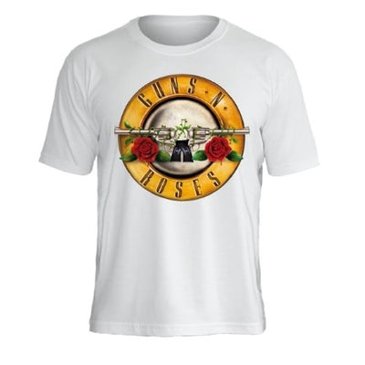 Camiseta Guns N' Roses Bullet Logo