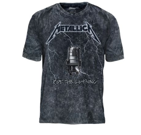 Camiseta TD Metallica Ride The Lightning