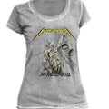 BABY LOOK STAMP ESPECIAL METALLICA AND JUSTICE FOR ALL 1