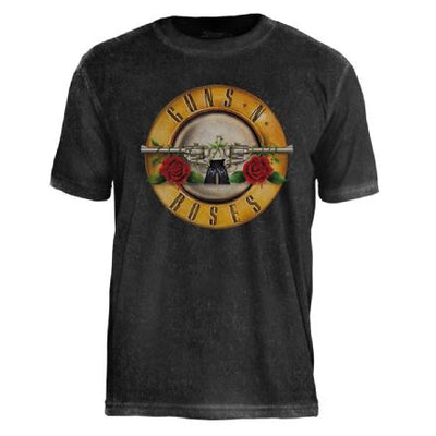 Camiseta Especial Guns N' Roses Bullet Logo