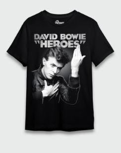 Camiseta David Bowie Heroes