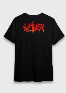 Camiseta Slayer Hail Zombie - verso