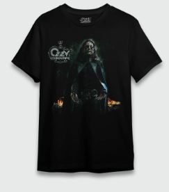 Camiseta Ozzy Osbourne Black Rain - verso