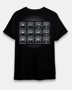Camiseta David Bowie Heroes - verso