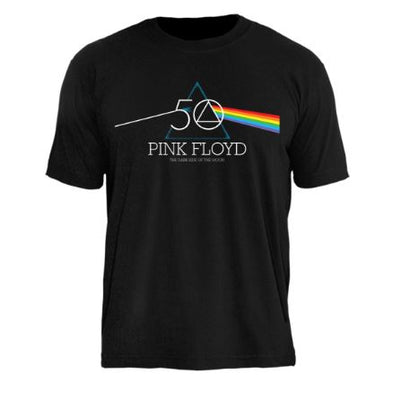 Camiseta Pink Floyd 50TH Prism Logo