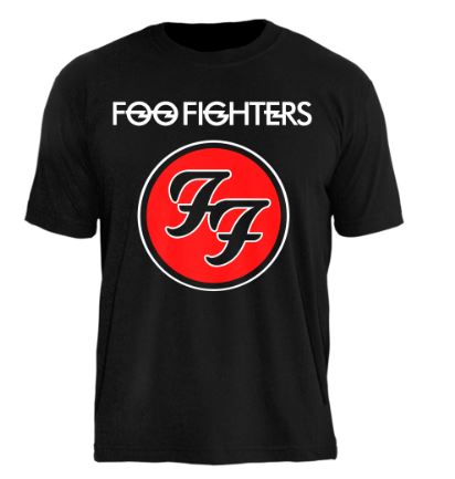 Camiseta Foo Fighters Logo