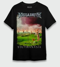 Camiseta consulado Megadeth Youthanasia