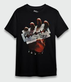 Camiseta Judas Priest British Steel 2