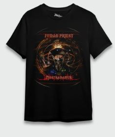 Camiseta Judas Priest Nostradamus
