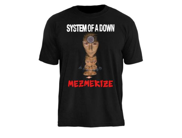 Camiseta System Of A Down Mezmerize