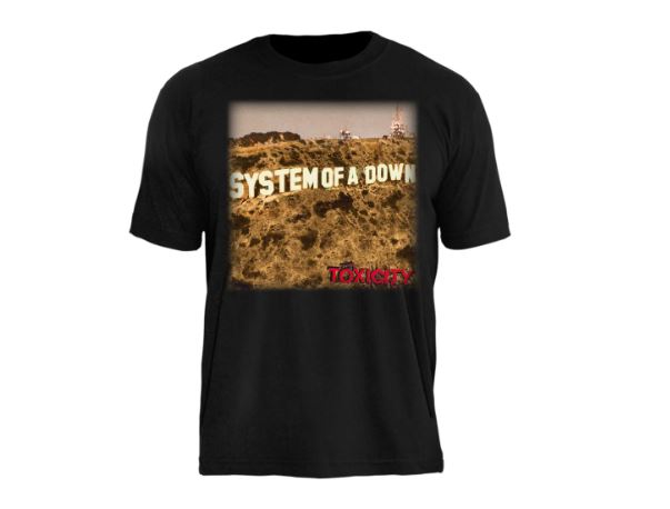 Camiseta System Of A Down Toxicity