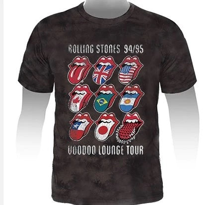 Camiseta Rolling Stones Voodoo Lounge Tour 94/95